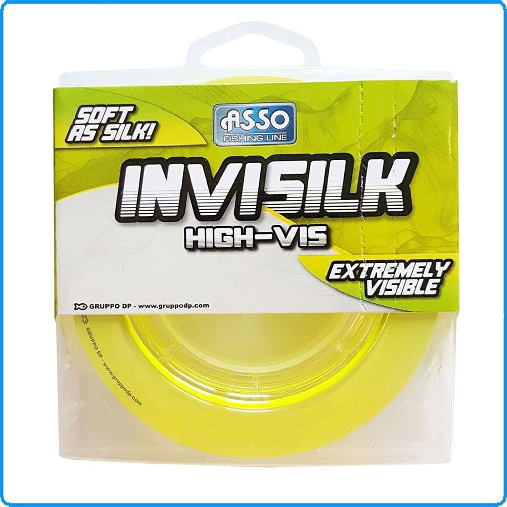 Купить ASSO 8050880014057 Монофиламент Invisilk 300 m  Yellow 0.350 mm 7ft.ru в интернет магазине Семь Футов