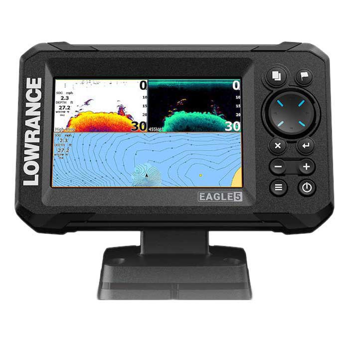 Купить Lowrance 000-16236-001 Eagle 5 No Transducer зонд  Black 7ft.ru в интернет магазине Семь Футов