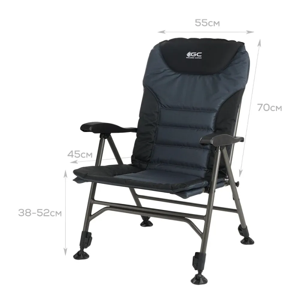 Купить Golden catch 7439018 стул Comfort Black 100x75x38 7ft.ru в интернет магазине Семь Футов