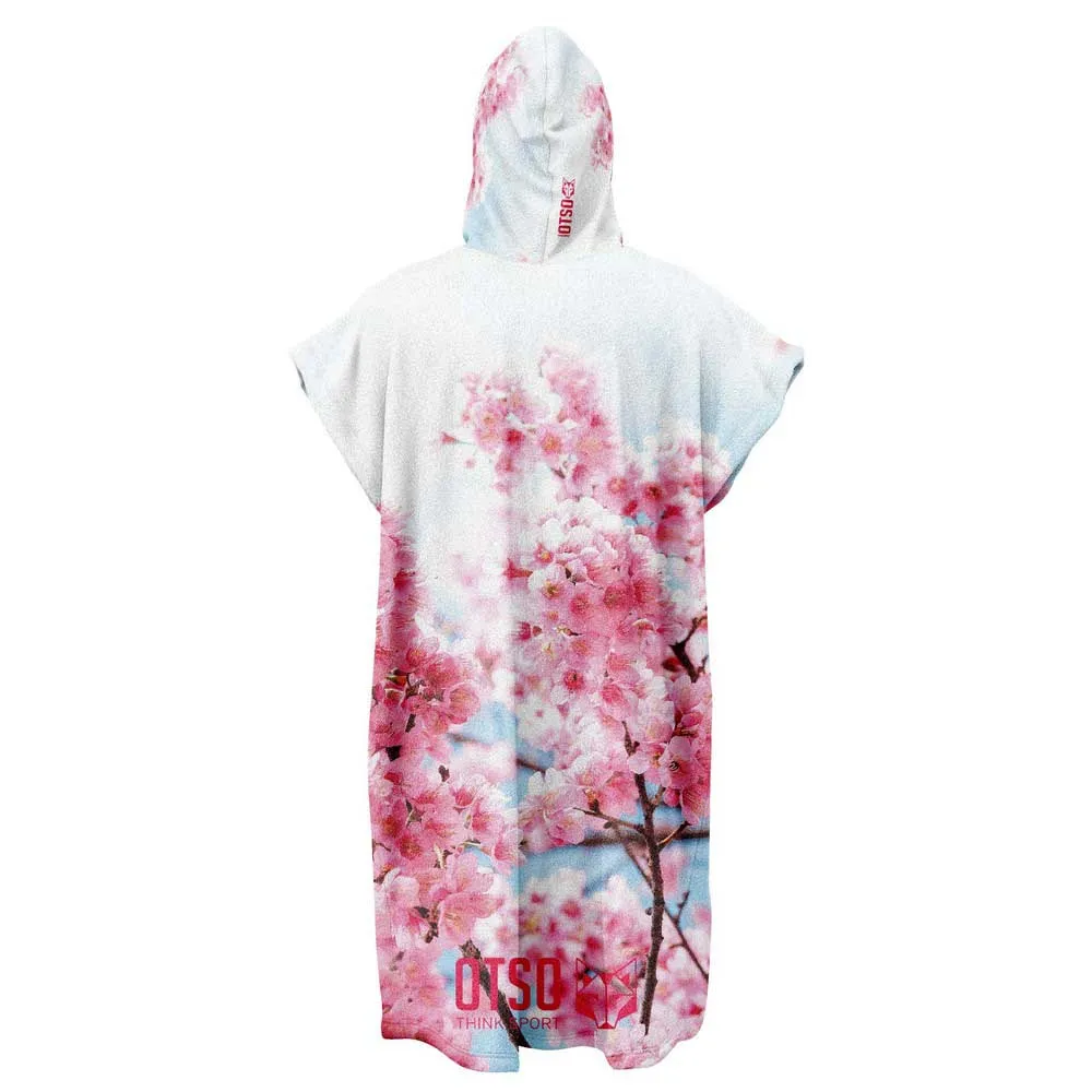 Купить Otso SWPN-ABLOSSOM25-CH Джуниор Пончо Almon Blossom  White / Pink 7ft.ru в интернет магазине Семь Футов