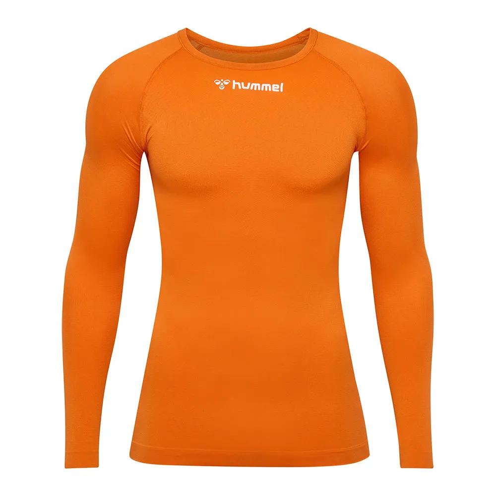 Купить Hummel 225524-5190-S Базовый слой с длинным рукавом Comfort 2.0 Оранжевый Orange Tiger S 7ft.ru в интернет магазине Семь Футов