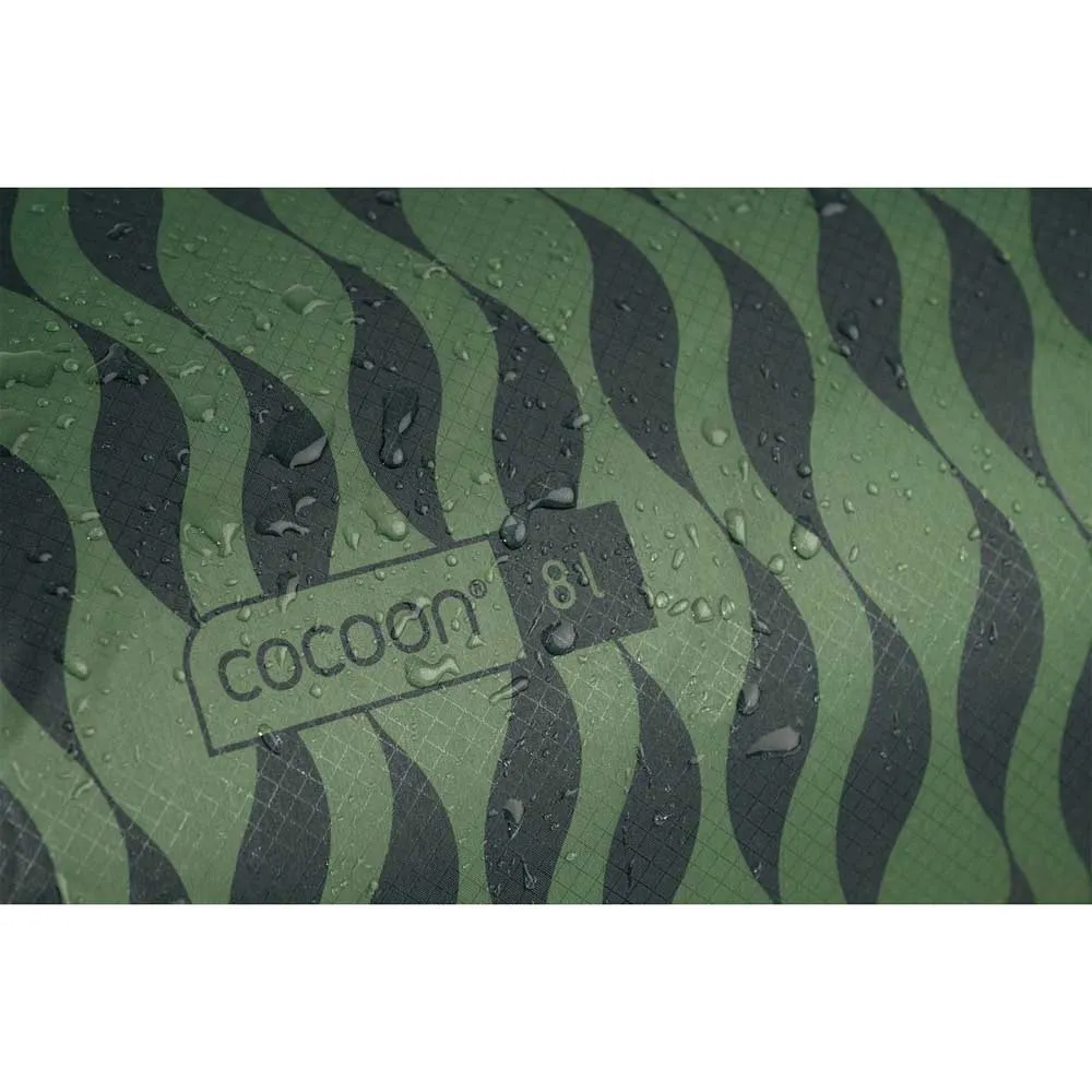 Купить Cocoon DBUL-8L-12 сухой мешок Ultralight 8L  Green Waves 7ft.ru в интернет магазине Семь Футов