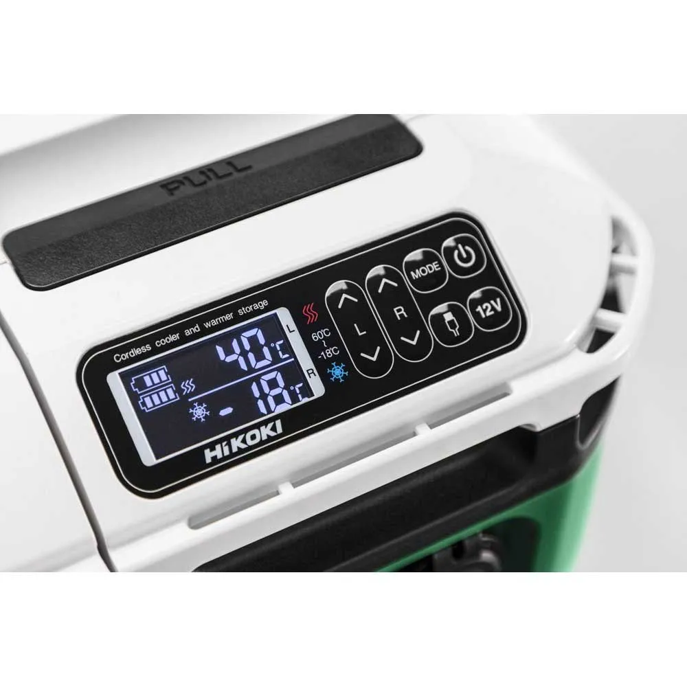 Купить Hikoki UL18DBAW4Z Портативный холодильник 25L Зеленый Black / Green 7ft.ru в интернет магазине Семь Футов