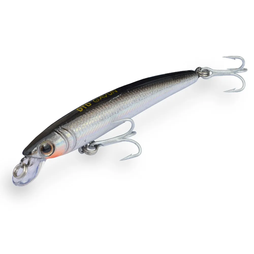 Купить DTD 50063BK Minnow Gavun Hologram 4.4g 70 mm  Black 7ft.ru в интернет магазине Семь Футов
