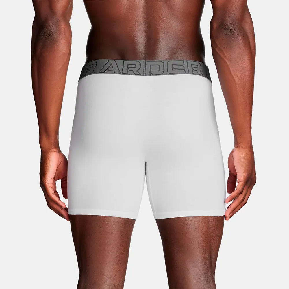 Купить Under armour 1383889-100-XS трусы-боксёры Performance Cotton 6´´ 3 Единицы 100-White XS 7ft.ru в интернет магазине Семь Футов