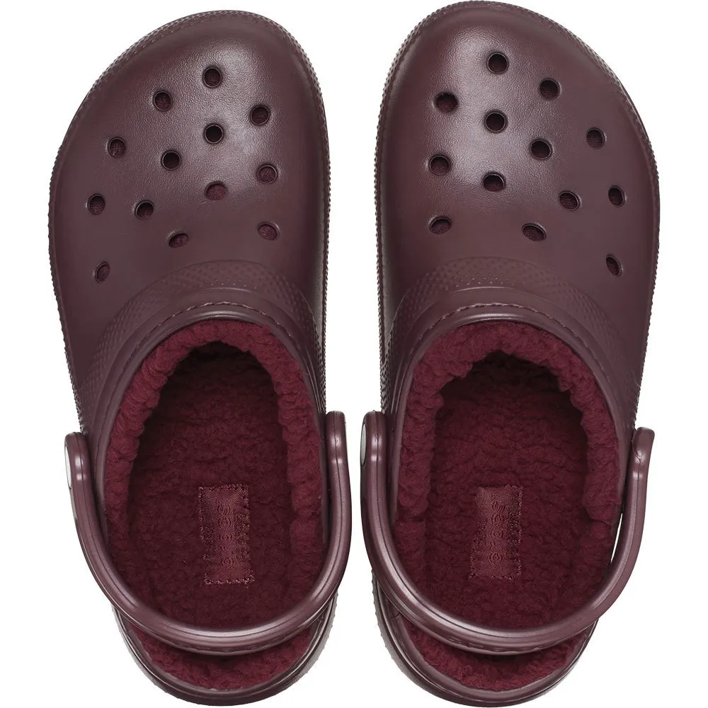 Купить Crocs 203591-6wd-m12 Деревянные башмаки Classic Lined Dark Cherry 35x25x15 EU 46 7ft.ru в интернет магазине Семь Футов