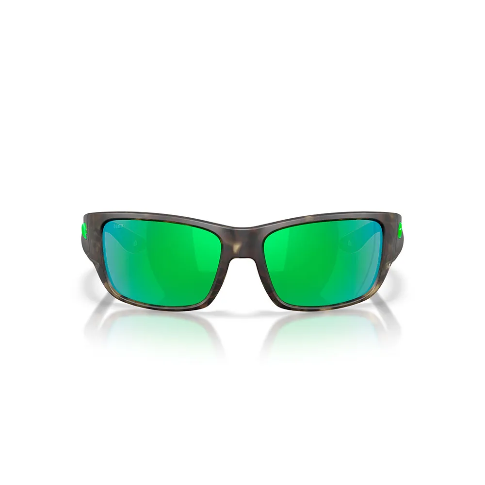 Купить Costa 06s9132-56-913206 поляризованные солнцезащитные очки Schoolie Matte Wetlands 20x10x10 Green Mirror 580P/CAT3 7ft.ru в интернет магазине Семь Футов