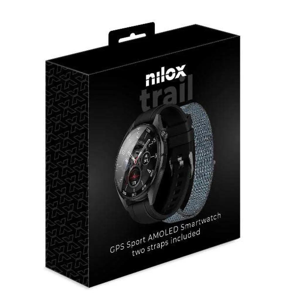 Купить Nilox nxswtrailpro Смарт-часы TrailPro GPS Black 5x15x17 7ft.ru в интернет магазине Семь Футов