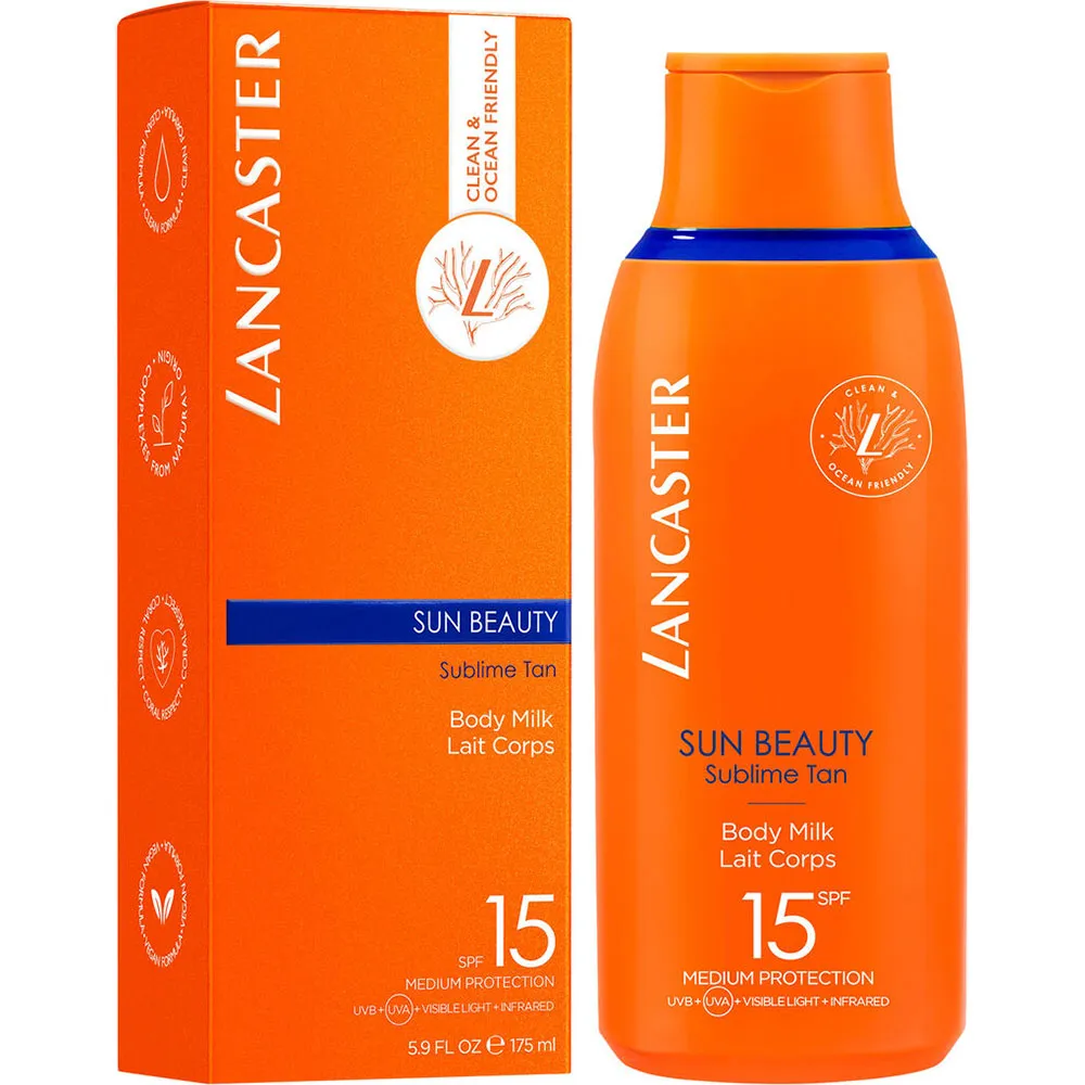 Купить Lancaster 3616302022571 Солнцезащитный крем Sun Beauty Silky SPF 15 175 ml White 24x7x4 7ft.ru в интернет магазине Семь Футов