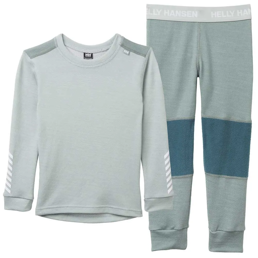 Купить Helly hansen 40526_462-98 Набор базовых слоев Lifa Merino Set Greedn Mist 60x40x40 3-4 Years 7ft.ru в интернет магазине Семь Футов