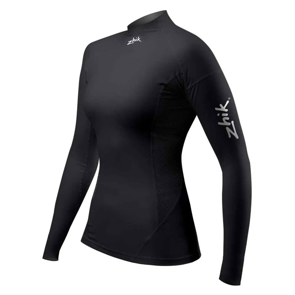 Купить Zhik dtp-0063-w-blk-sss Футболка с длинным рукавом Eco Spandex Black 30x20x5 7ft.ru в интернет магазине Семь Футов
