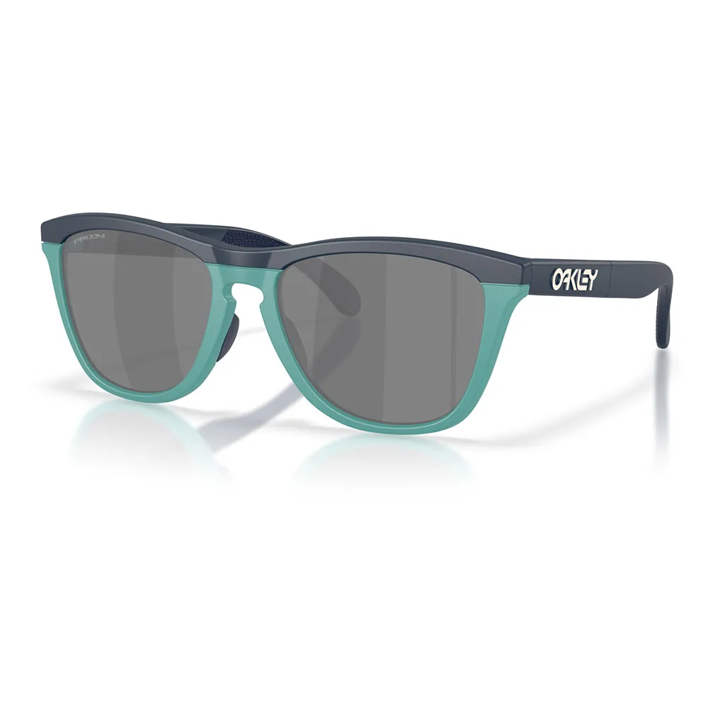 Купить Oakley OO9284-1755 Солнцезащитные очки Frogskins range Matte Abyss Prizm Black/CAT3 7ft.ru в интернет магазине Семь Футов