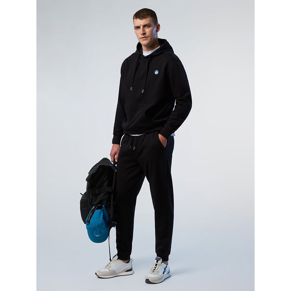 Купить North sails 673115-0999-XXL Спортивные штаны Logo Черный Black 2XL 7ft.ru в интернет магазине Семь Футов