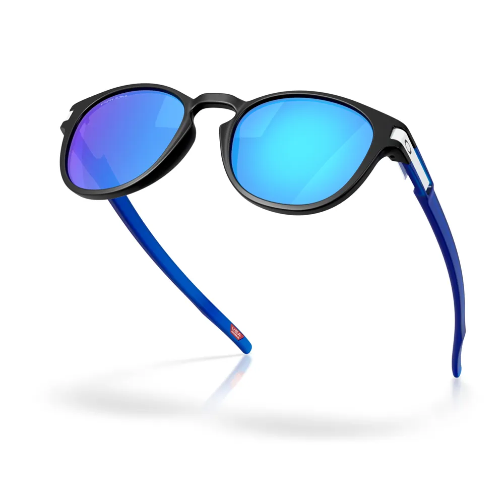 Купить Oakley OO9265-7053-53 Солнцезащитные очки Latch Бесцветный Matte Black Prizm Sapphire/CAT3 7ft.ru в интернет магазине Семь Футов