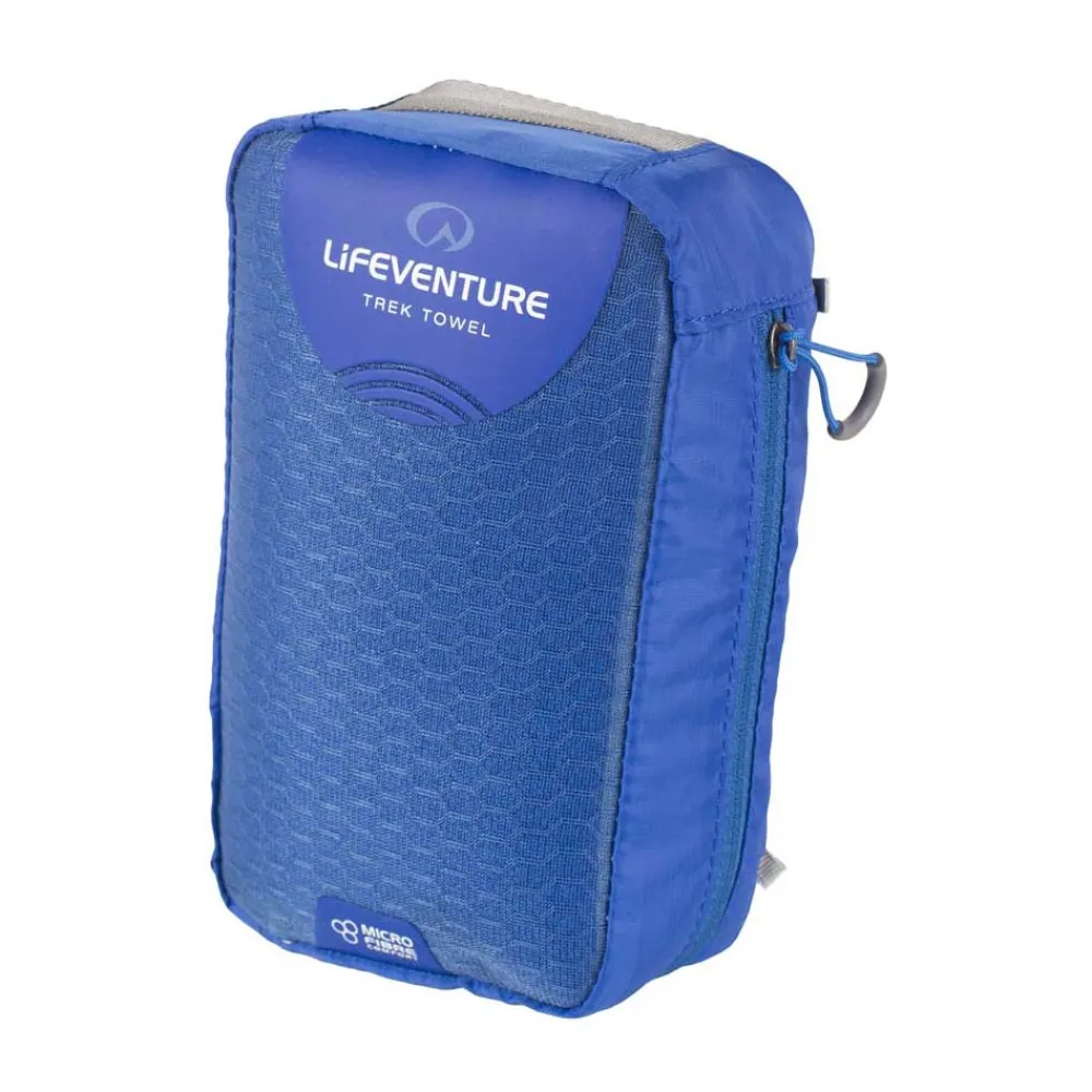 Купить Lifeventure LF63341 полотенце Microfibre X Large Голубой Blue 130 x 75 cm 7ft.ru в интернет магазине Семь Футов