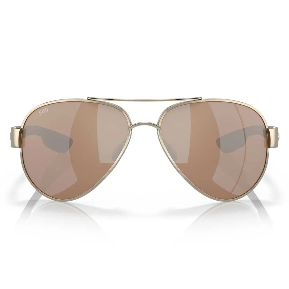 Купить Costa 06S4010-40102559 Зеркальные поляризованные солнцезащитные очки South Point Золотистый Rose Gold Copper Silver Mirror 580G/CAT2 7ft.ru в интернет магазине Семь Футов