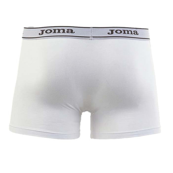 Купить Joma 100808.200-M Боксёр Cotton 2 Единицы Белая  White M 7ft.ru в интернет магазине Семь Футов