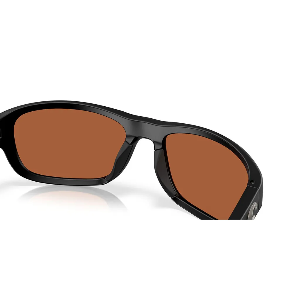 Купить Costa 06s9119-91190558 поляризованные солнцезащитные очки Clipperton Matte Black 02 20x10x10 Green Mirror 580P/CAT3 7ft.ru в интернет магазине Семь Футов