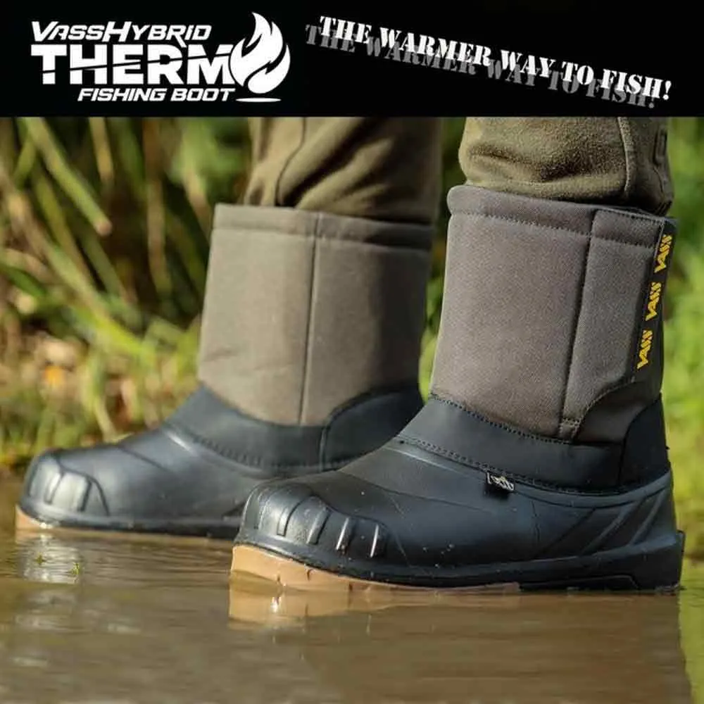 Купить Vass vx170-50/78/42 Сапоги Hybrid Thermo Black / Khaki 40x35x15 EU 42 7ft.ru в интернет магазине Семь Футов
