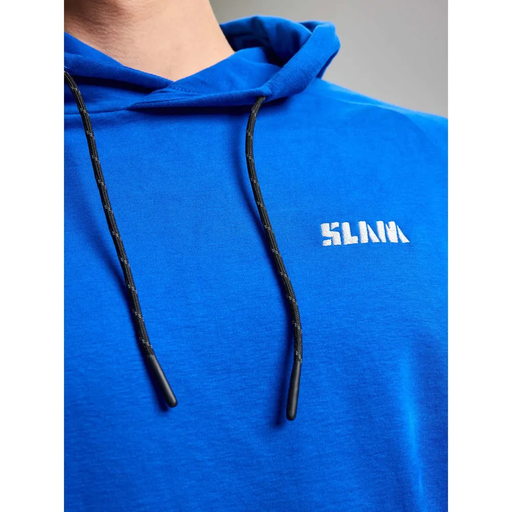 Купить Slam A106002S01W110-04 Толстовка с капюшоном Deck Голубой Olympic Blue S 7ft.ru в интернет магазине Семь Футов