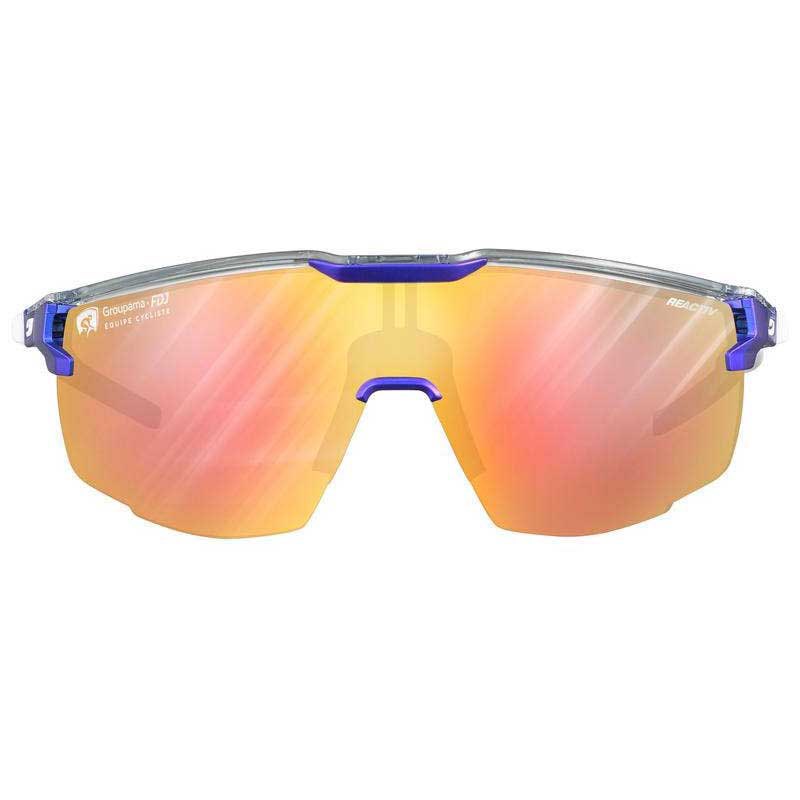 Купить Julbo J5463812 Ultimate Groupama FDJ Поляризованные Очки Blue / White Reactiv/CAT 1-3 7ft.ru в интернет магазине Семь Футов