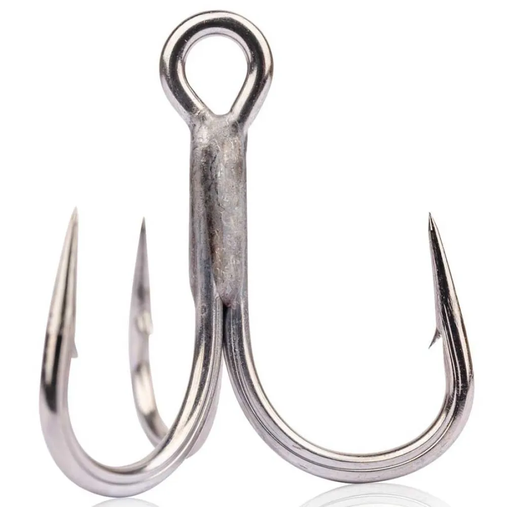 Купить Mustad 35000UN-TS-2-4U Тройной крючок UN Inline 5X Strong Серебристый Titan Steel 2 7ft.ru в интернет магазине Семь Футов
