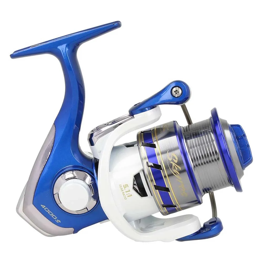 Купить Golden catch 1039037 спиннинговая катушка Skyros White / Blue / Silver 20x20x15 5000S 7ft.ru в интернет магазине Семь Футов