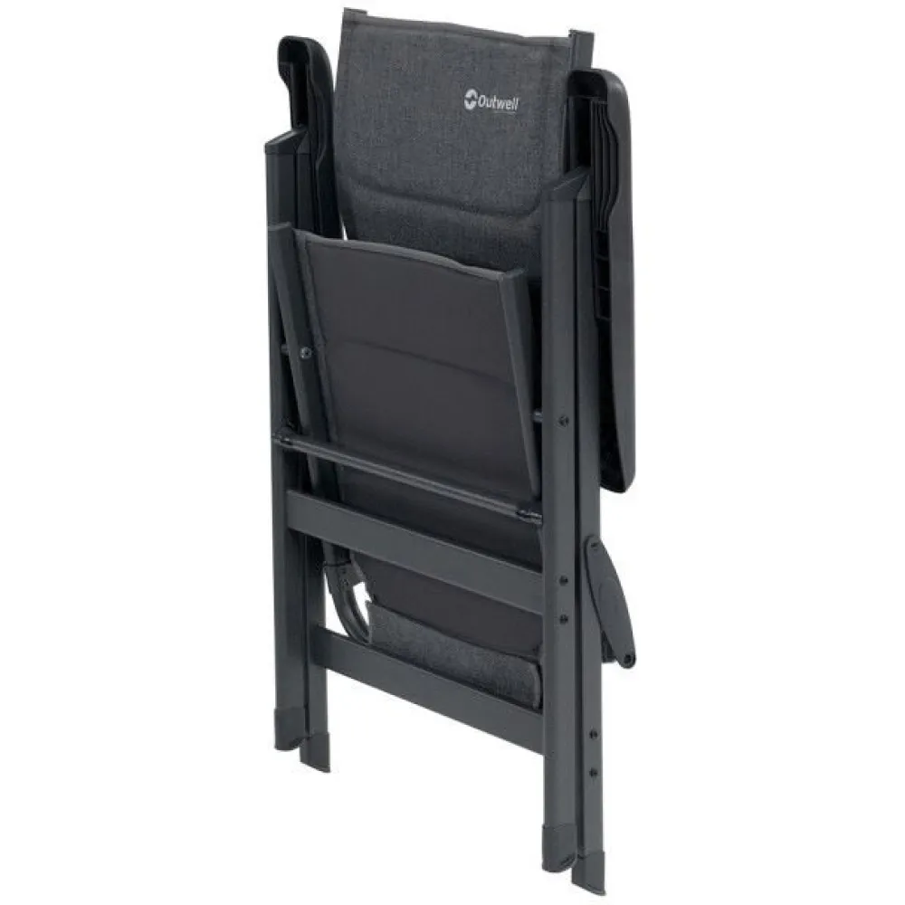 Купить Outwell 410133 стул Helena  Black / Grey 64 x 76 x 112 cm 7ft.ru в интернет магазине Семь Футов