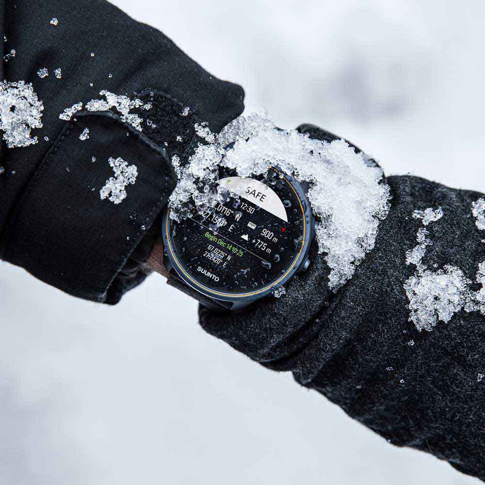 Купить Suunto SS050565000 9 Baro Titanium Голубой  Granite Blue 7ft.ru в интернет магазине Семь Футов