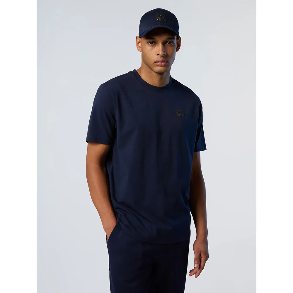 Купить North sails 693037-0802-XXL Футболка с коротким рукавом Logo 693037 Голубой Navy Blue 2XL 7ft.ru в интернет магазине Семь Футов