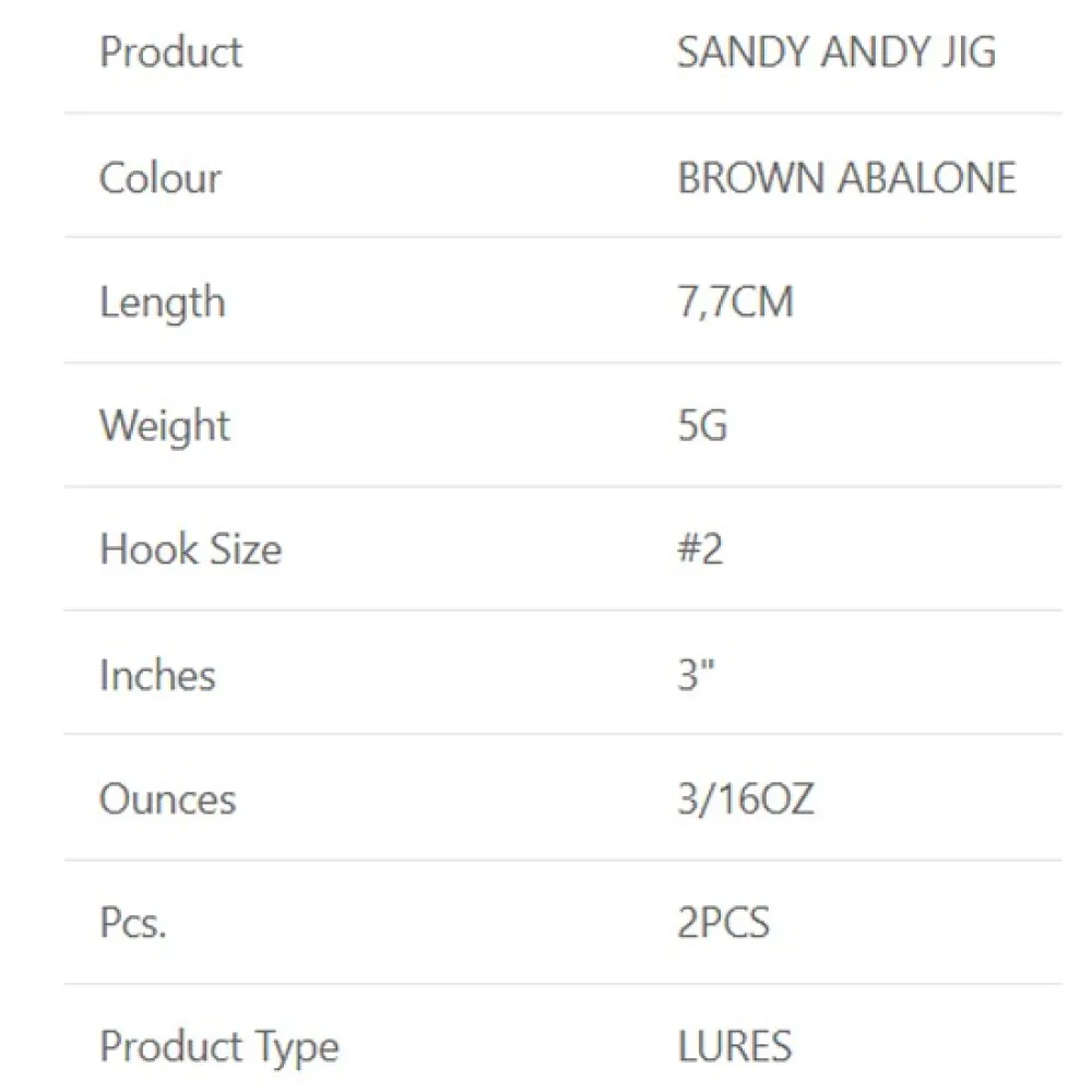 Купить Westin S089-234-005-UNIT Мягкий приманка Sandy Andy 5g 77 mm Tobis Ammo 7ft.ru в интернет магазине Семь Футов