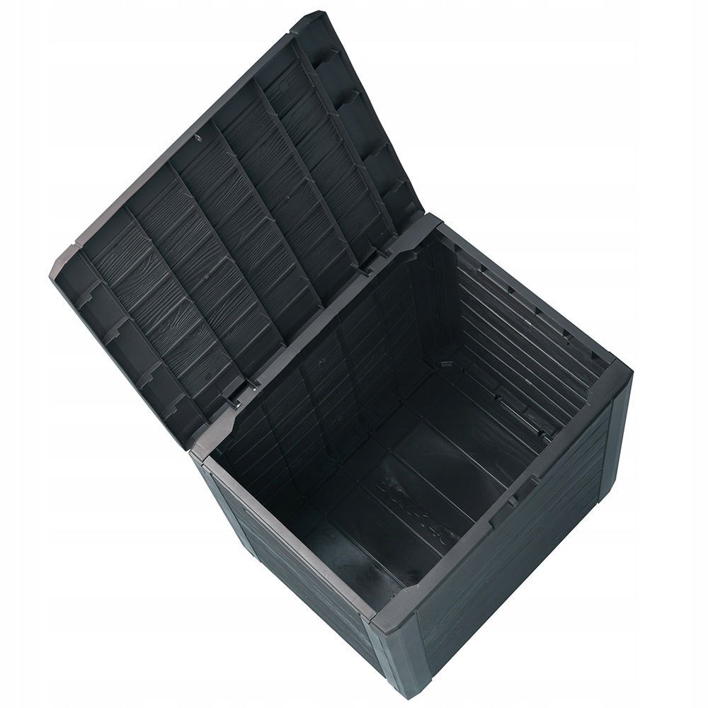 Купить Prosperplast ZA4901 140L Woodebox Collection 58.5x46x55 cm Ящик для хранения на открытом воздухе Серый Anthracite 7ft.ru в интернет магазине Семь Футов