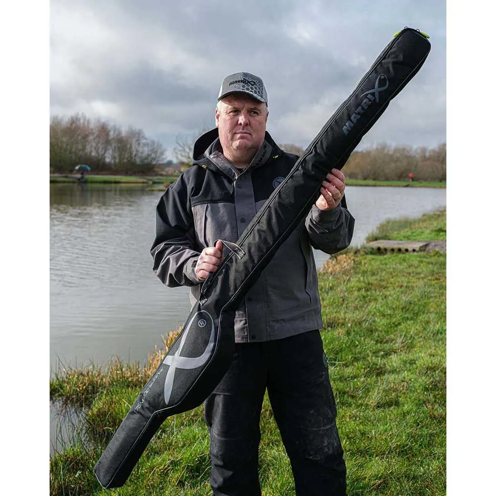 Купить Matrix fishing glu186 дорожная сумка Logo Black / Grey 175x15x8 175 cm 7ft.ru в интернет магазине Семь Футов