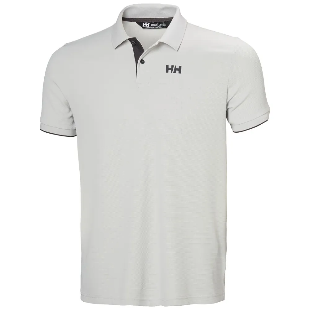 Купить Helly hansen 34367_853-S Поло с короткими рукавами Ocean 2.0 Grey Fog S 7ft.ru в интернет магазине Семь Футов