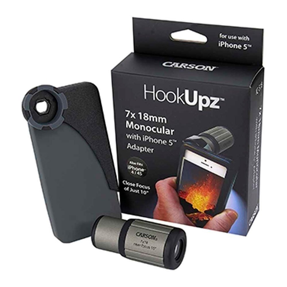 Купить Carson IC-518 Hookupz iPhone 4/4S/5/5S Лупа  Black 7ft.ru в интернет магазине Семь Футов