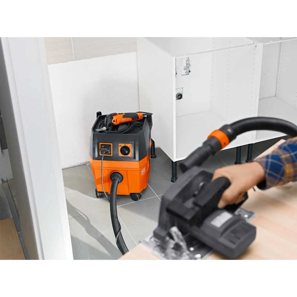Купить Fein 92035223000 Dustex Hoover 25L 2000W Black / Orange 50x50x35 7ft.ru в интернет магазине Семь Футов