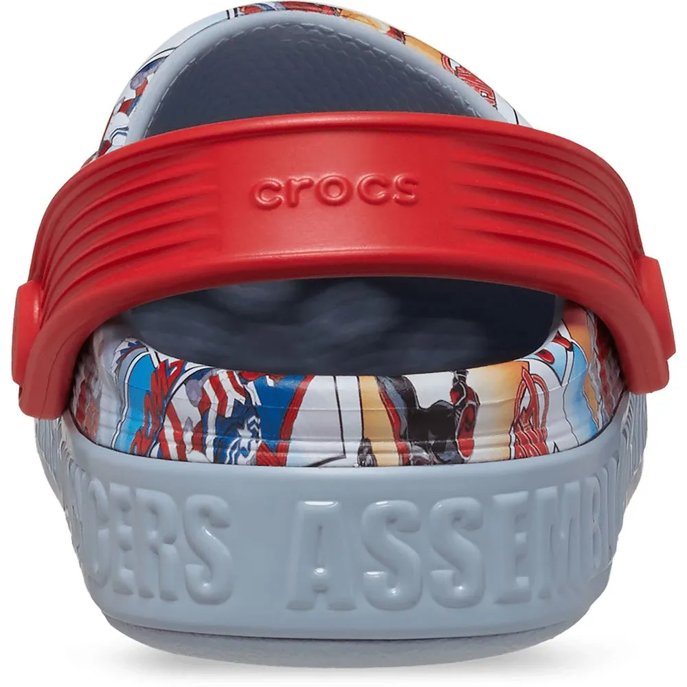 Купить Crocs 209945-0id-c10 Деревянные башмаки Avengers Off Court Blue Grey 35x25x15 EU 27 7ft.ru в интернет магазине Семь Футов