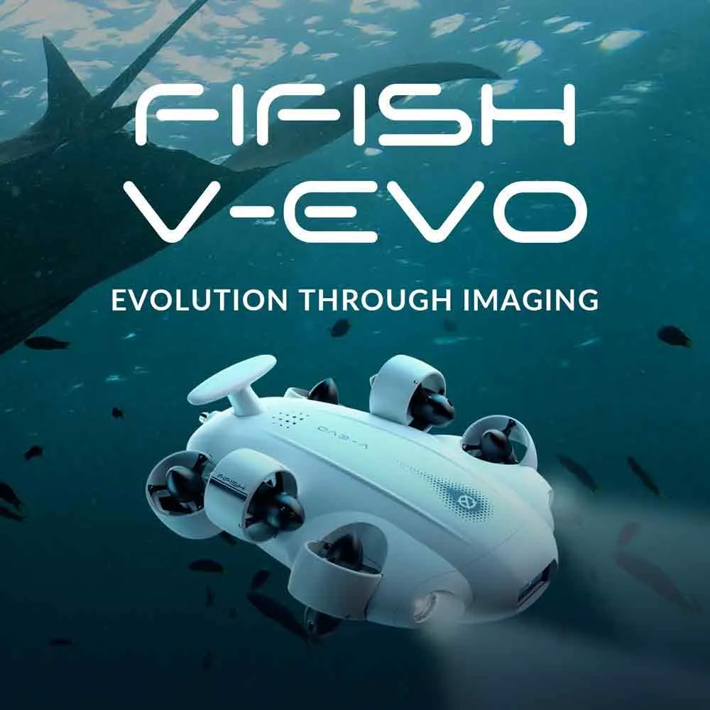 Купить Qysea 768571481894 Дрон Fifish V-EVO Белая  White 7ft.ru в интернет магазине Семь Футов