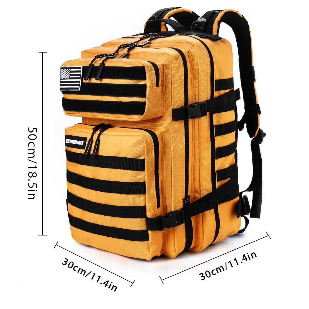 Купить Elitex training v4-45l-orange Рюкзак V1 45L Tactical 50x35x12 7ft.ru в интернет магазине Семь Футов