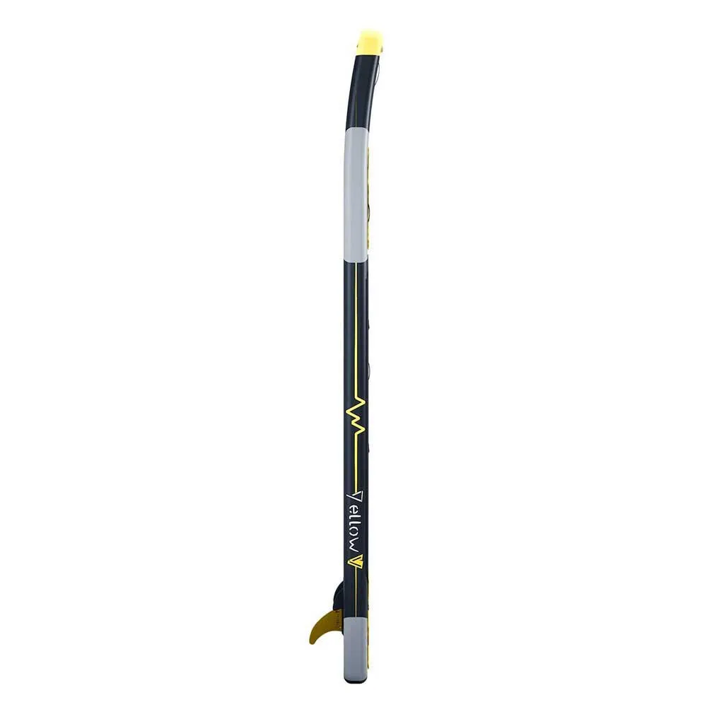 Купить YellowV yvsup14 Надувной комплект для падлбординга Heartbeat 14´0´´ Black / Yellow 200x40x25 426.7 cm 7ft.ru в интернет магазине Семь Футов