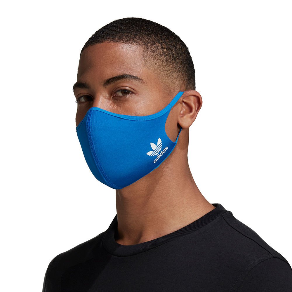 Купить adidas Originals H32392/XS-S Лицевая крышка 3 Единицы Лицо Маска Голубой Blue Bird XS-S 7ft.ru в интернет магазине Семь Футов