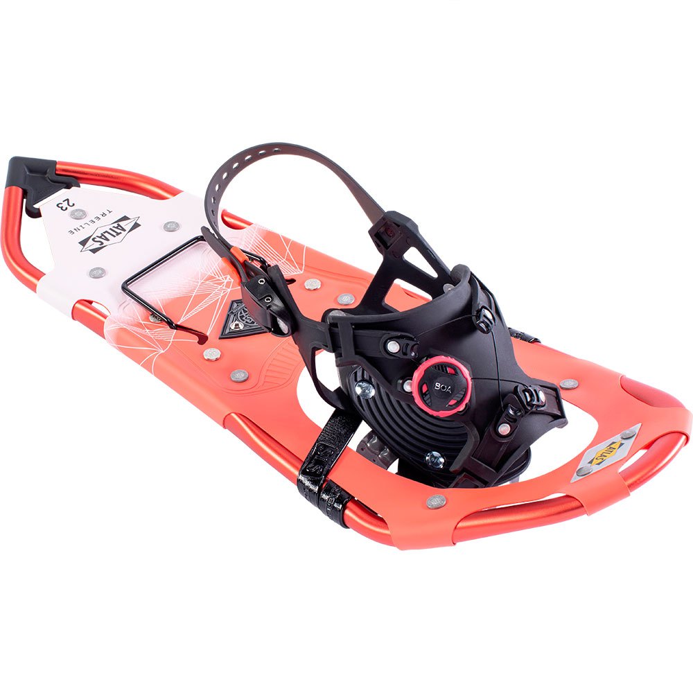 Купить Atlas snow-shoe 16E0005.1.1-27 Treeline Elektra Снегоступы Красный White / Red EU 40-47 7ft.ru в интернет магазине Семь Футов