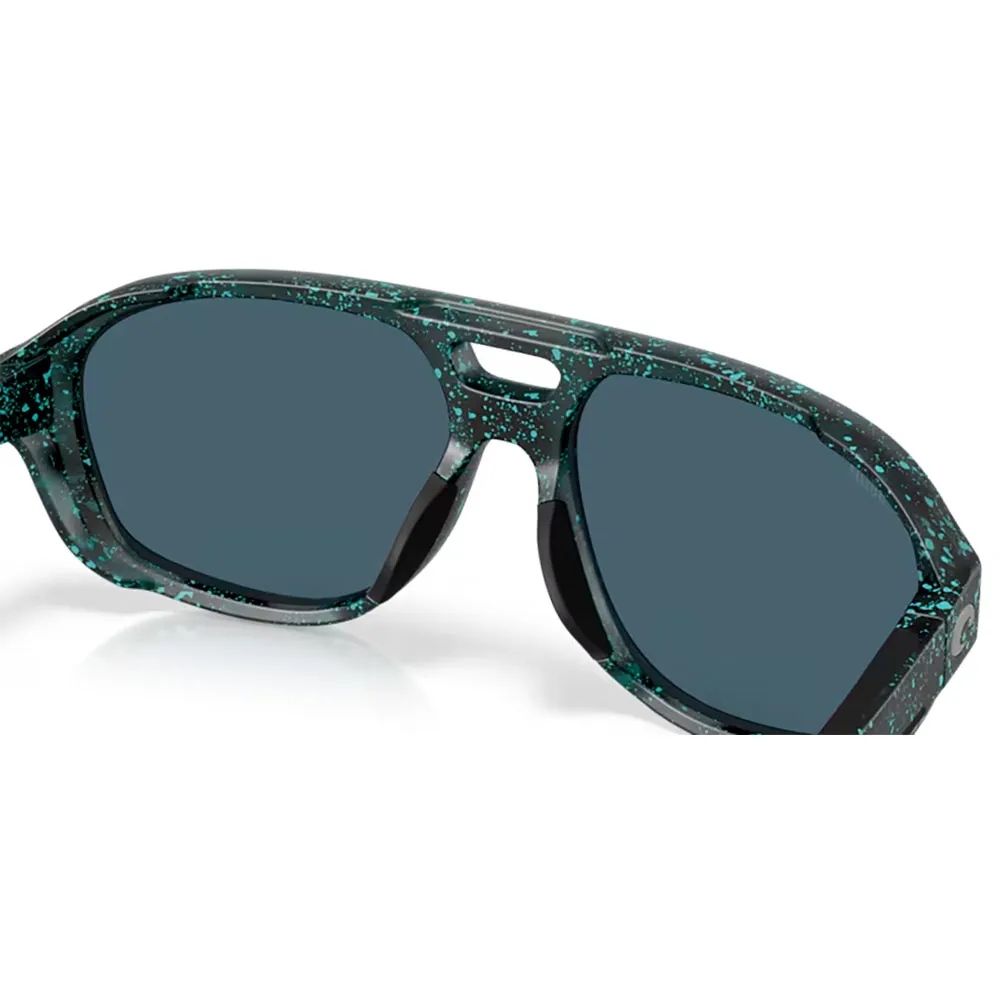Купить Costa 06s9133-91330655 поляризованные солнцезащитные очки Street heat Matte Aqua Drip 20x10x10 Gray 580P/CAT3 7ft.ru в интернет магазине Семь Футов