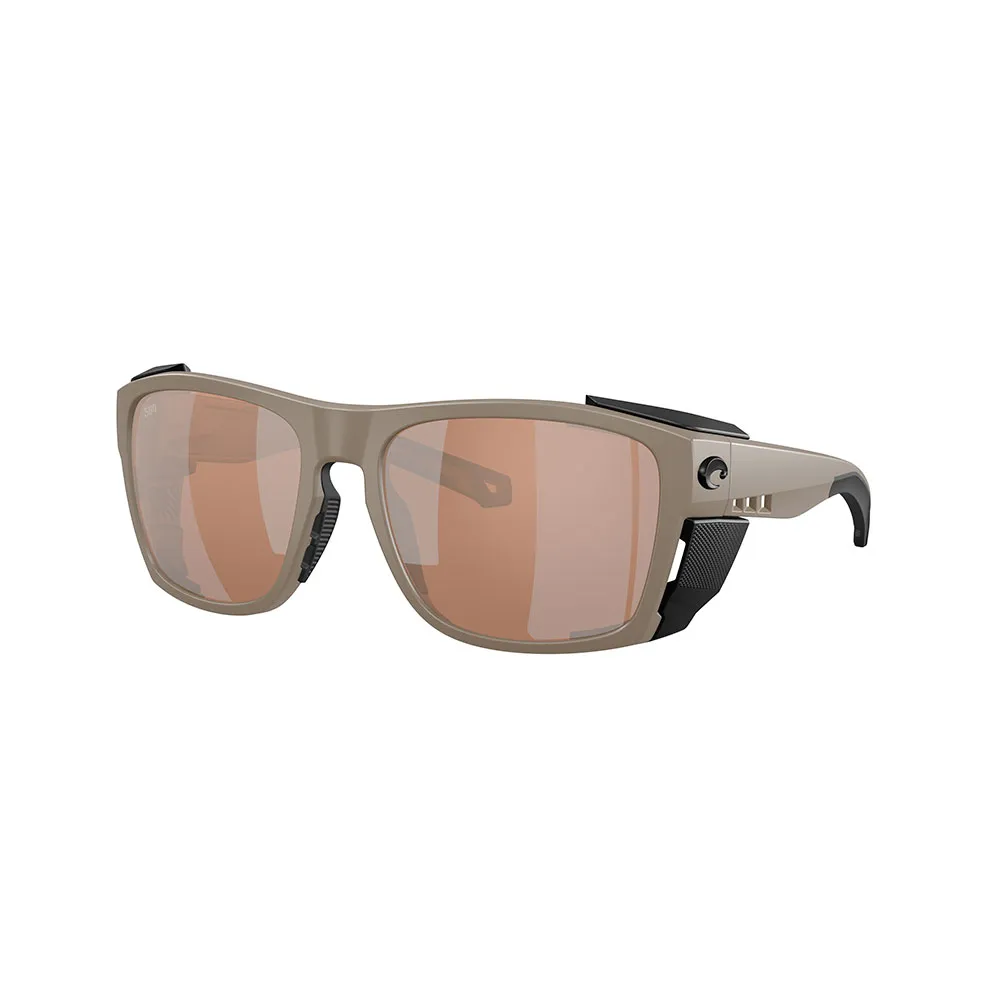 Купить Costa 06s9112-91120958 поляризованные солнцезащитные очки King tide 6 Matte Sand 20x10x10 Copper Silver Mirror 580G/CAT3 7ft.ru в интернет магазине Семь Футов