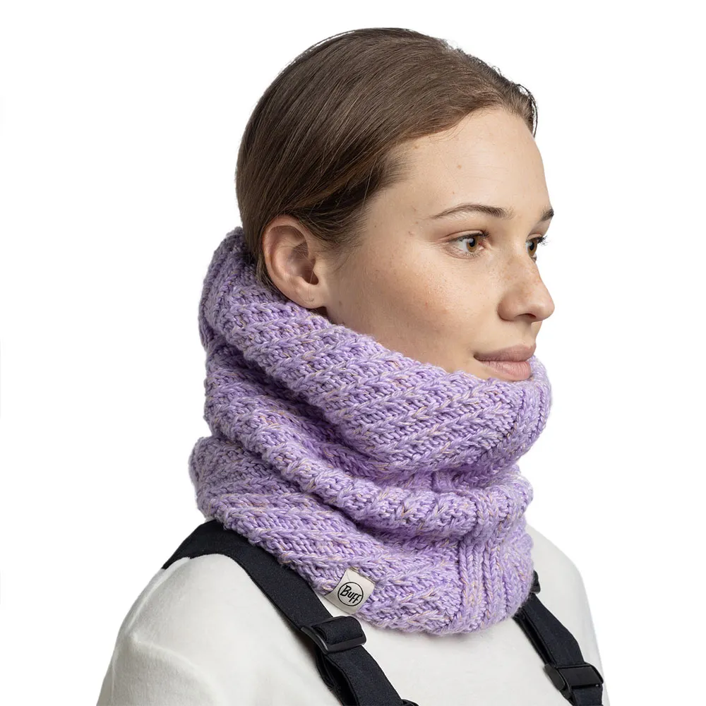 Купить Buff ® 136685.657.10.00 Шарф-хомут Knitted & Fleece Akna Grape Ice 15x10x5 7ft.ru в интернет магазине Семь Футов