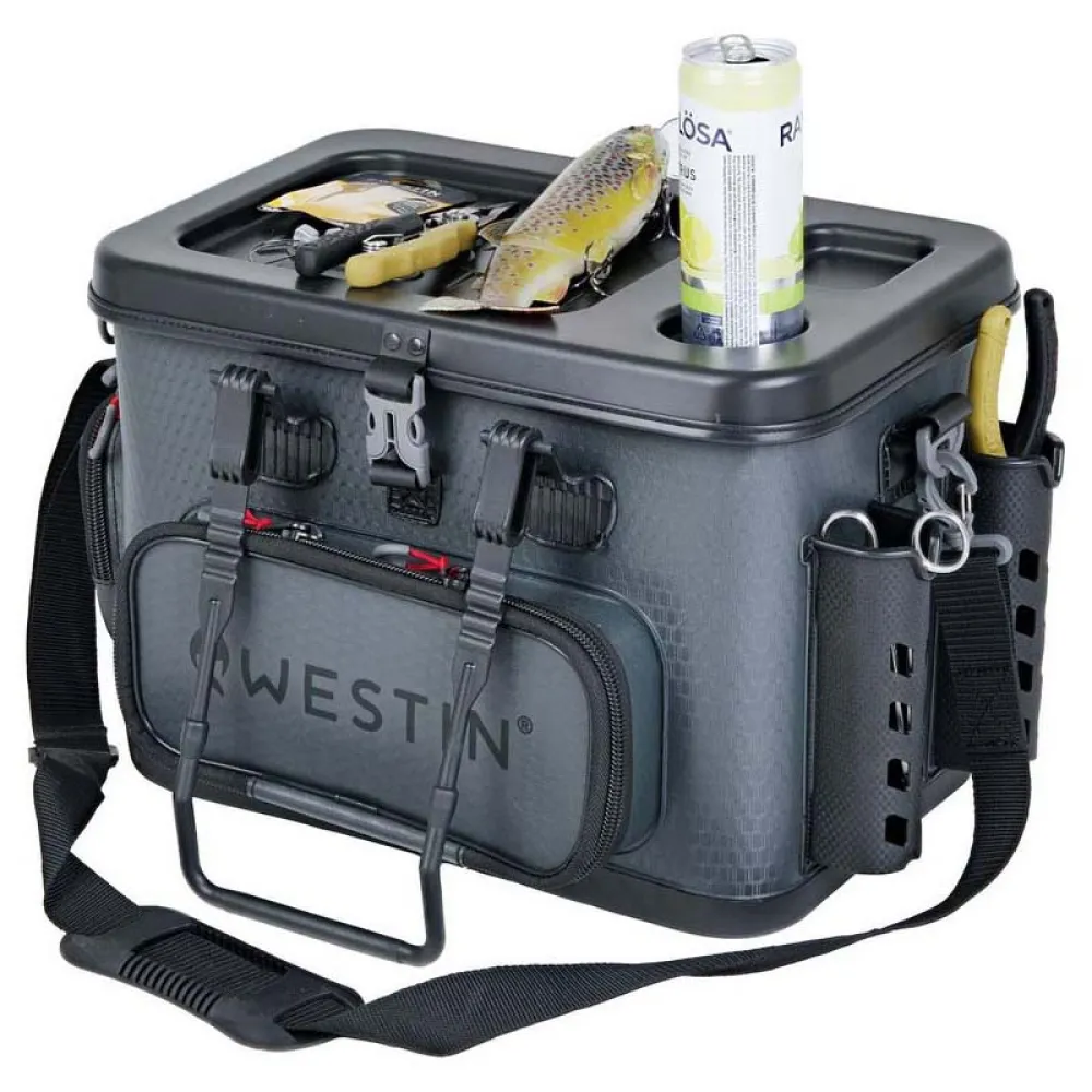 Купить Westin a299-988-s-unit Сумка для рыболовных снастей W4 Safeguard Titanium Black 40x30x25 7ft.ru в интернет магазине Семь Футов