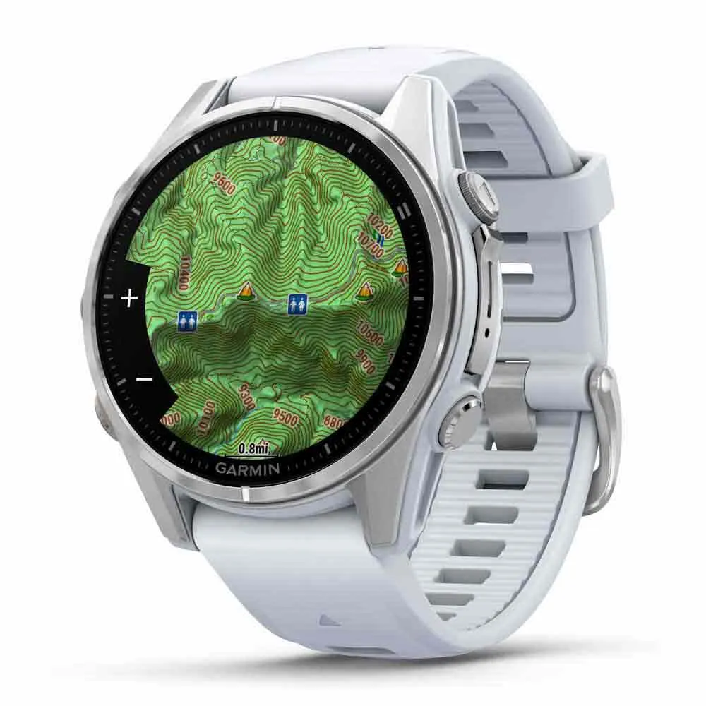 Купить Garmin 010-02903-00 Smartwatch Fenix 8 AMOLED 43 mm  White 7ft.ru в интернет магазине Семь Футов