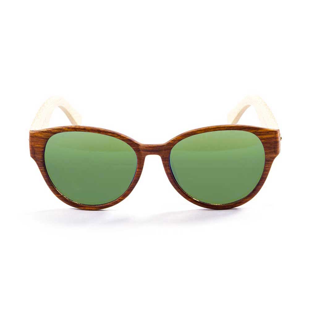 Купить Ocean sunglasses 51002.3 поляризованные солнцезащитные очки Cool Brown / Green 7ft.ru в интернет магазине Семь Футов