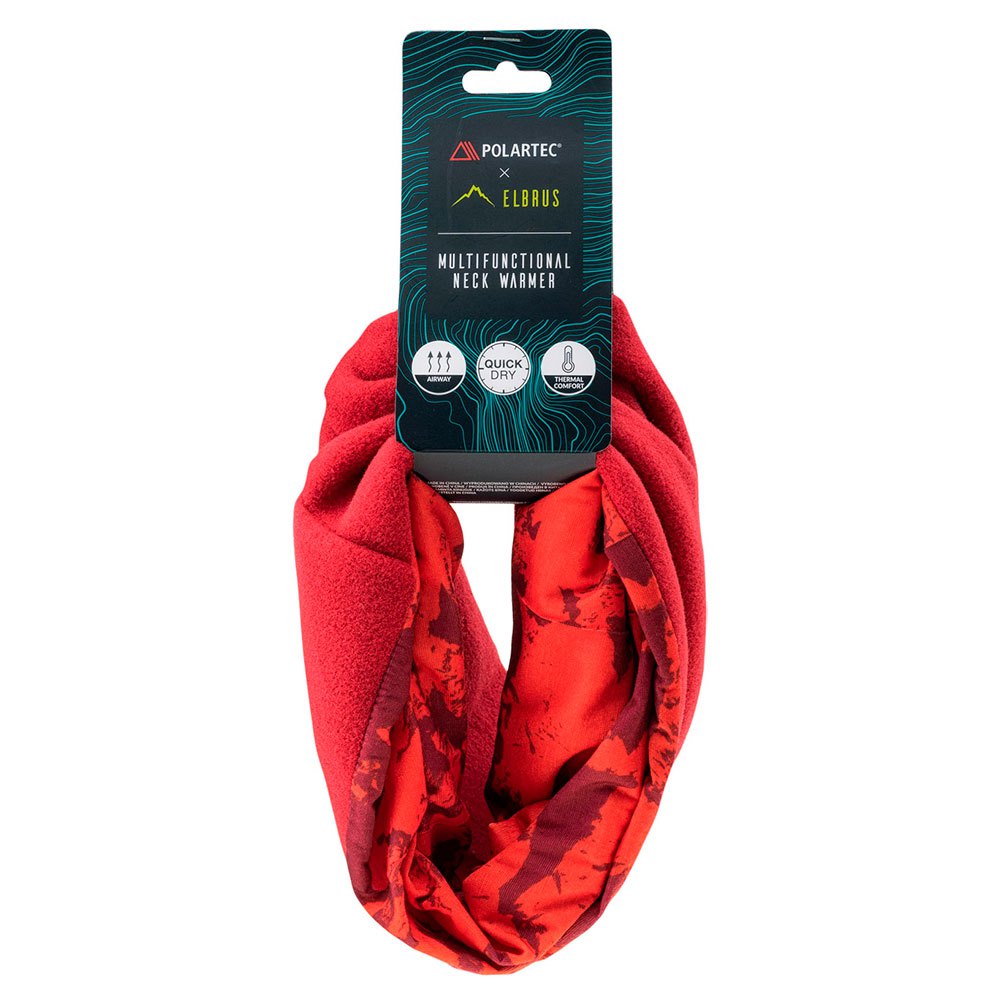 Купить Elbrus M000161321- Шарф-хомут Berri Polartec Красный Flame Scarlet / Chili Pepper 7ft.ru в интернет магазине Семь Футов