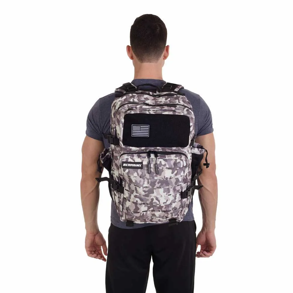 Купить Elitex training v2-45l-whiteblackcp Рюкзак V2 45L Tactical Black / White Camouflage 50x35x12 7ft.ru в интернет магазине Семь Футов